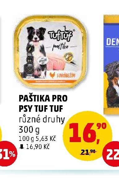 PAŠTIKA PRO PSY TUF TUF