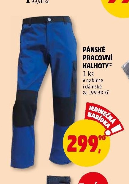 PÁNSKÉ PRACOVNÍ KALHOTY