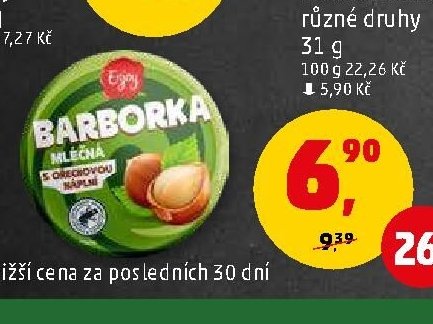 BARBORKA ENJOY různé druhy 31 g