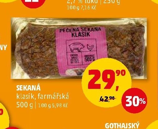 SEKANÁ KLASIK