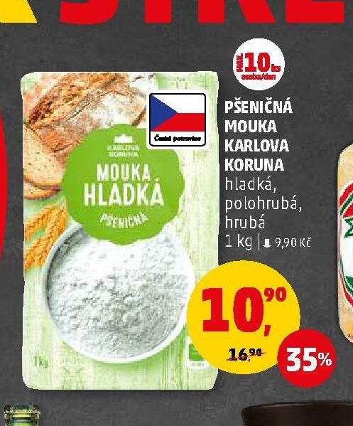 PŠENIČNÁ MOUKA KARLOVA KORUNA