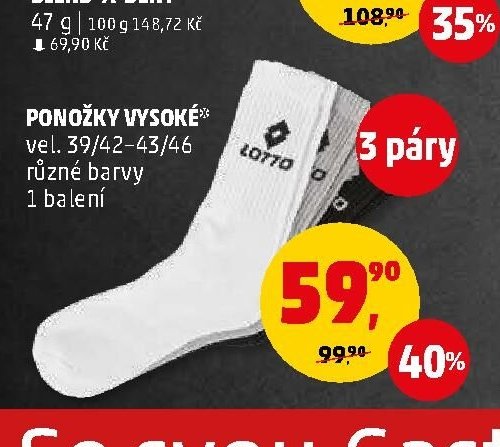 PONOŽKY VYSOKÉ