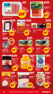 akční leták Penny Market 11.4.2024-17.4.2024