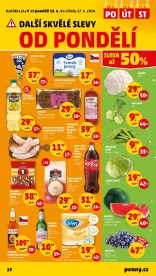 akční leták Penny Market 11.4.2024-17.4.2024