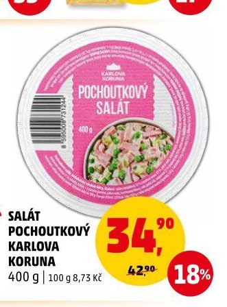Salát pochoutkový Karlova Koruna