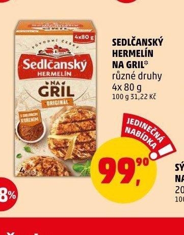 SEDLČANSKÝ HERMELÍN NA GRIL