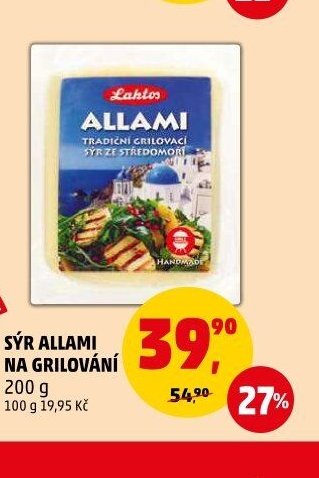SÝR ALLAMI NA GRILOVÁNÍ