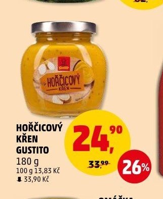 HOŘČICOVÝ KŘEN GUSTITO