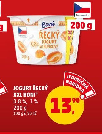 JOGURT ŘECKÝ XXL BONI