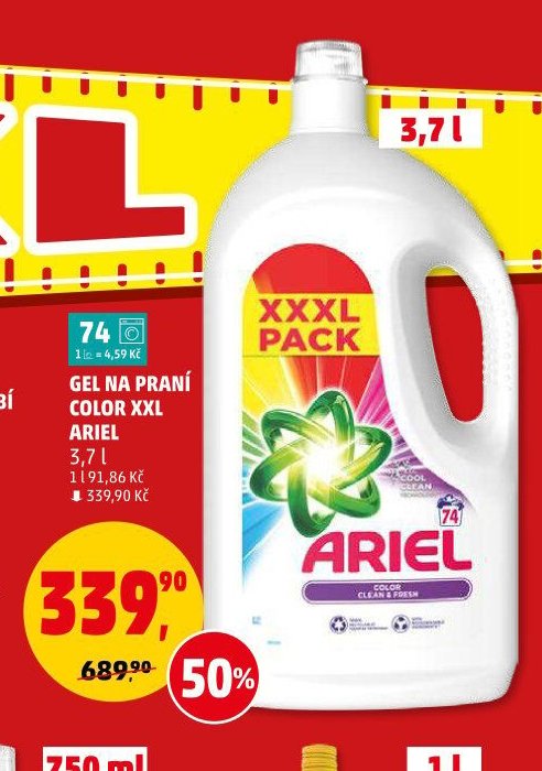 GEL NA PRANÍ COLOR XXL ARIEL