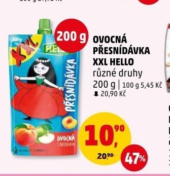 Ovocná přesnídávka XXL Hello