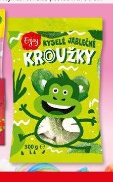 Kyselé jablečné kroužky