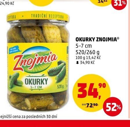 OKURKY ZNOJMIA