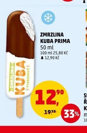 Zmrzlina Kuba Prima