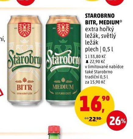 Starobrno Bitr, Medium*