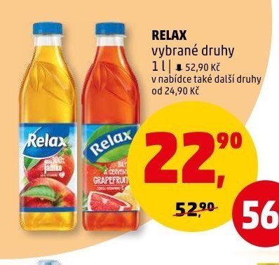 Relax vybrané druhy