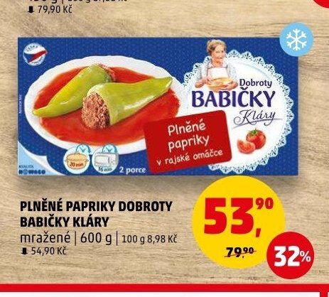 PLNĚNÉ PAPRIKY DOBROTY BABIČKY KLÁRY
