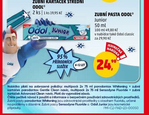 Zubní pasta Odol Junior