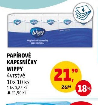 Papírové kapesníčky Wippy
