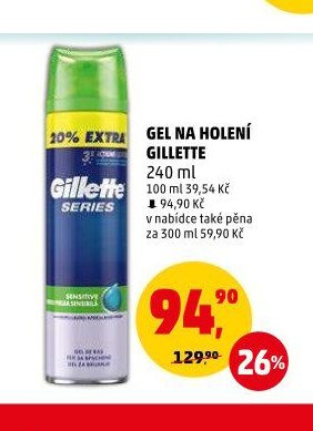 Gel na holení Gillette