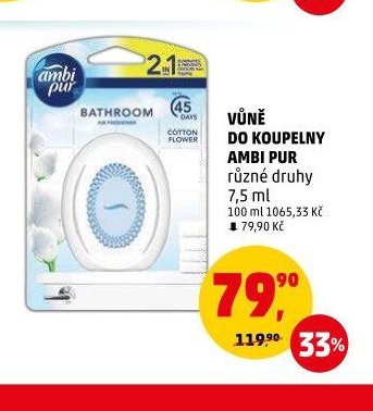 Vůně do koupelny Ambi Pur