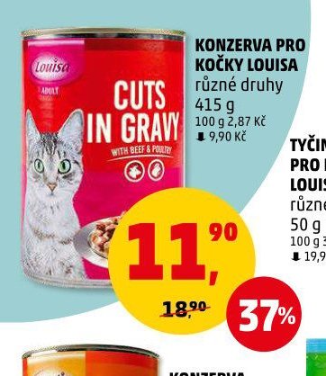 KONZERVA PRO KOČKY LOUISA