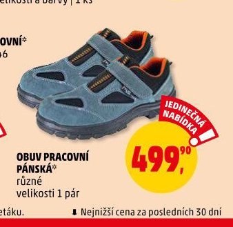 OBUV PRACOVNÍ PÁNSKÁ