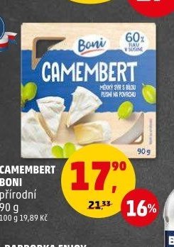 CAMEMBERT BONI přírodní 90 g
