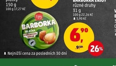 BARBORKA ENJOY různé druhy 31 g