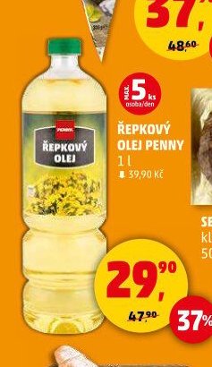 Řepkový olej Penny