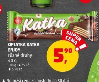 OPLATKA KATKA ENJOY různé druhy 40 g