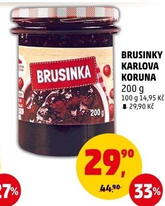 Brusinky Karlova Koruna