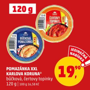 Bůčková pomazánka Karlova Koruna