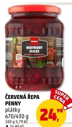 Červená řepa Penny