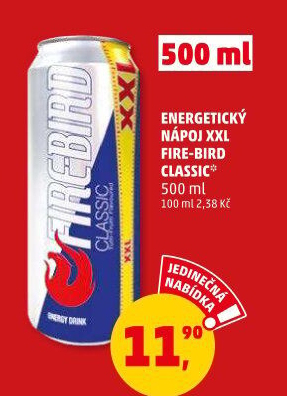 Energetický nápojFire-Bird