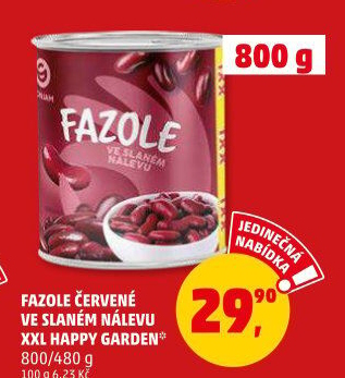 Fazole červené Happy Garden