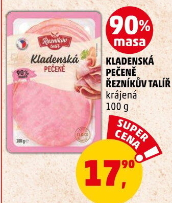 Kladenská pečeně Řezníkův talíř