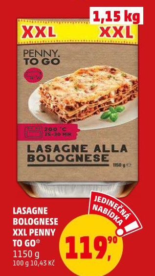 Lasagne alla Bolognese Penny To Go
