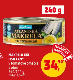 Makrela v oleji Fish Fans