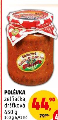 Polévka zelňačka Řeznictví Kněždub Náhlík&