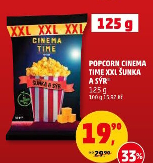 Popcorn do mikrovlnky Cinema Time