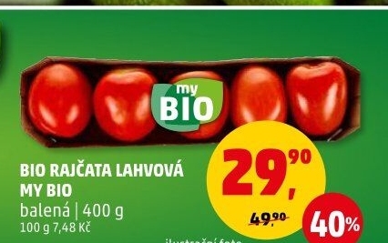 Rajčata lahvová bio My BIO