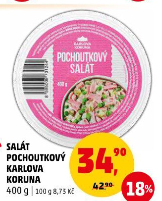 Salát pochoutkový Karlova Koruna