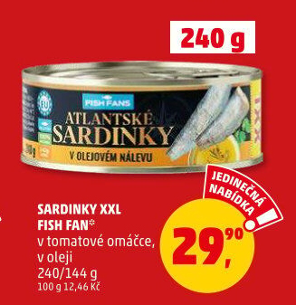 Sardinky v oleji Fish Fans