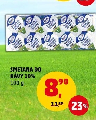 Smetánky do kávy Boni