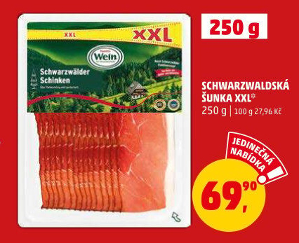 Šunka schwarzwaldská Wein