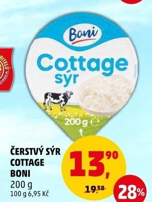 Sýr Cottage Boni