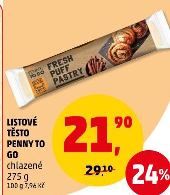 Těsto listové Penny To Go
