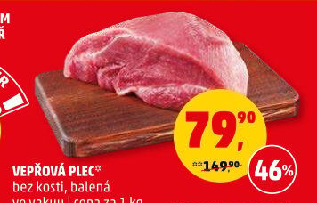 Vepřová plec bez kosti