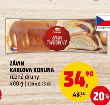 Závin Karlova Koruna